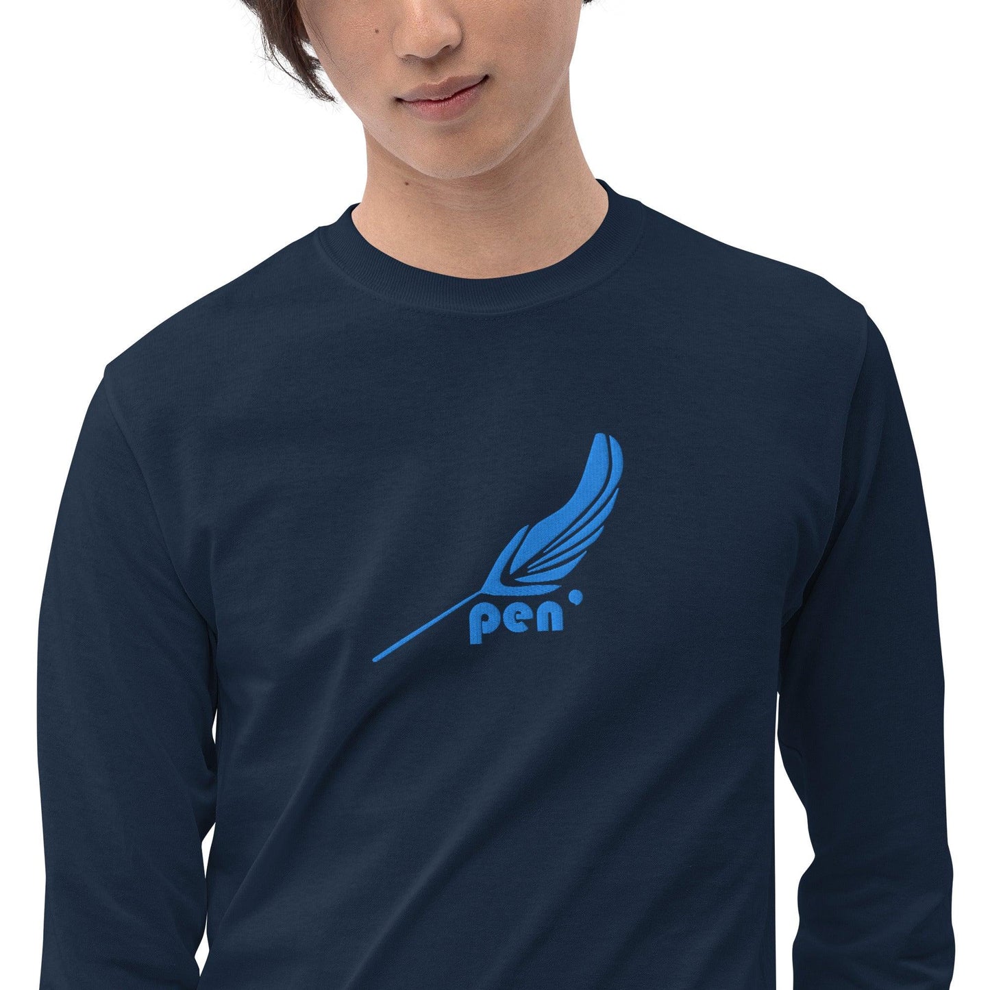 Pen' Azur – Eco Friendly Long - Sleeve Tee - Pen'
