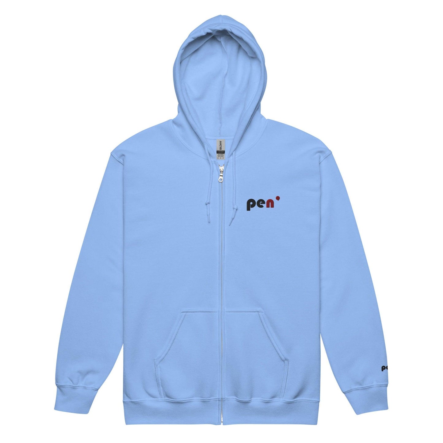 Pen' Celeste BR – Eco Friendly Zip Hoodie - Pen'