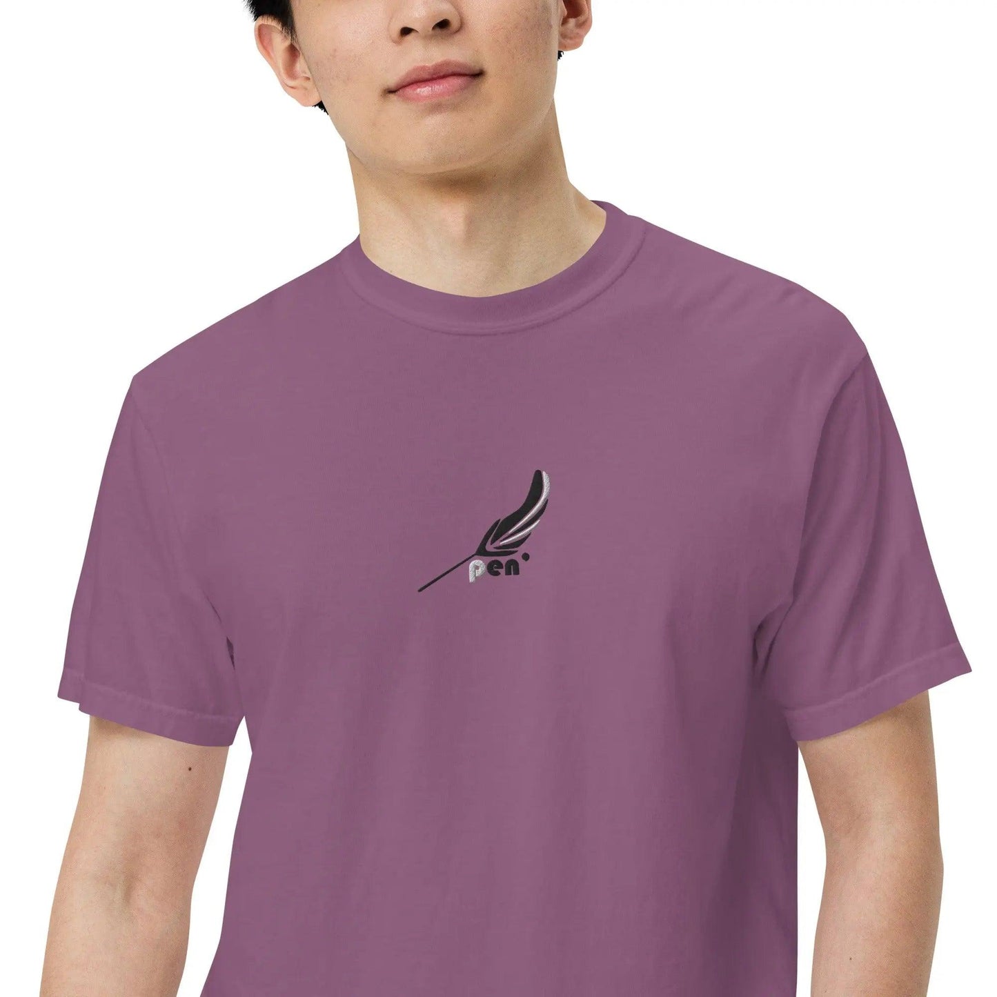 Pen' Glacier BW - Eco Friendly Heavyweight Unisex T-Shirt - Pen'