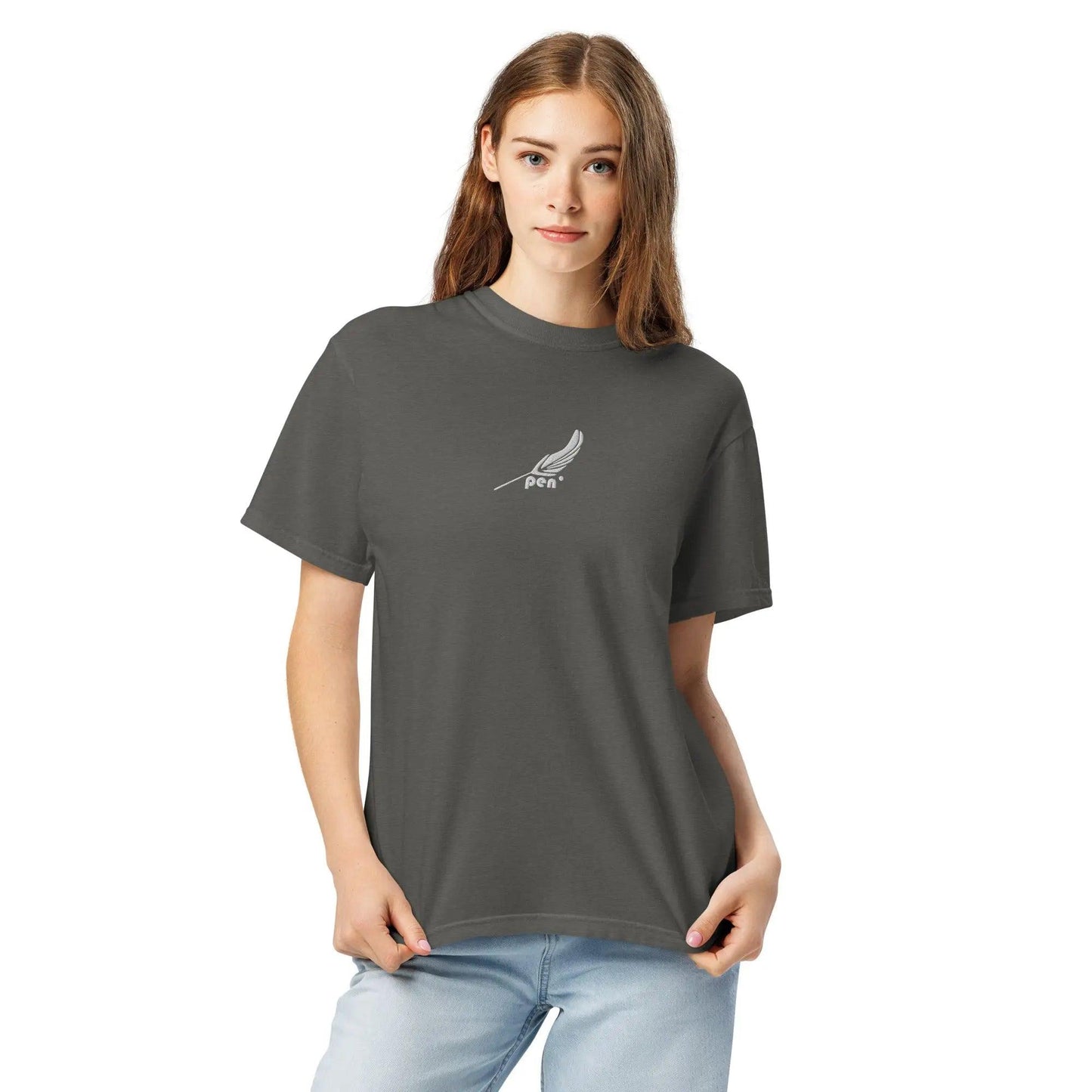 Pen' Graphite WP - Eco Friendly Heavyweight Unisex T-Shirt - Pen'