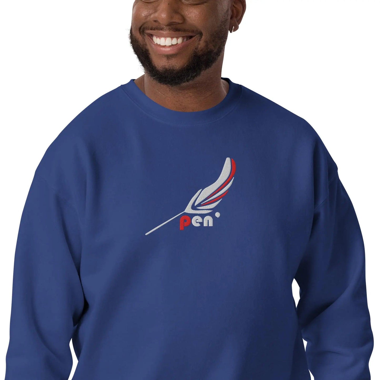 Pen' Indigo RW – Eco Friendly Streetwear Sweatshirt - Pen'