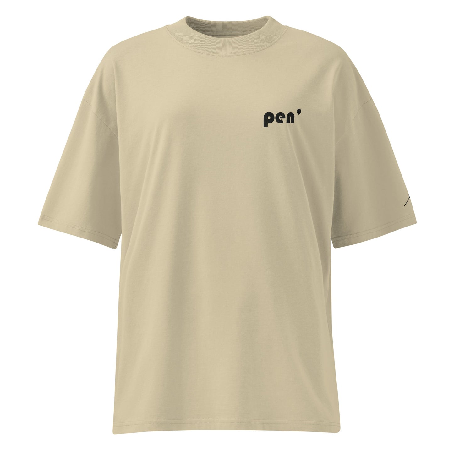 Pen' Sand BS – Oversized Organic Tee - Pen'