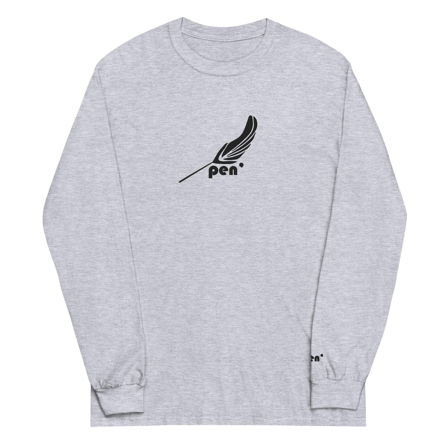 Pen' Sand BW – Eco Friendly Long - Sleeve Tee - Pen'