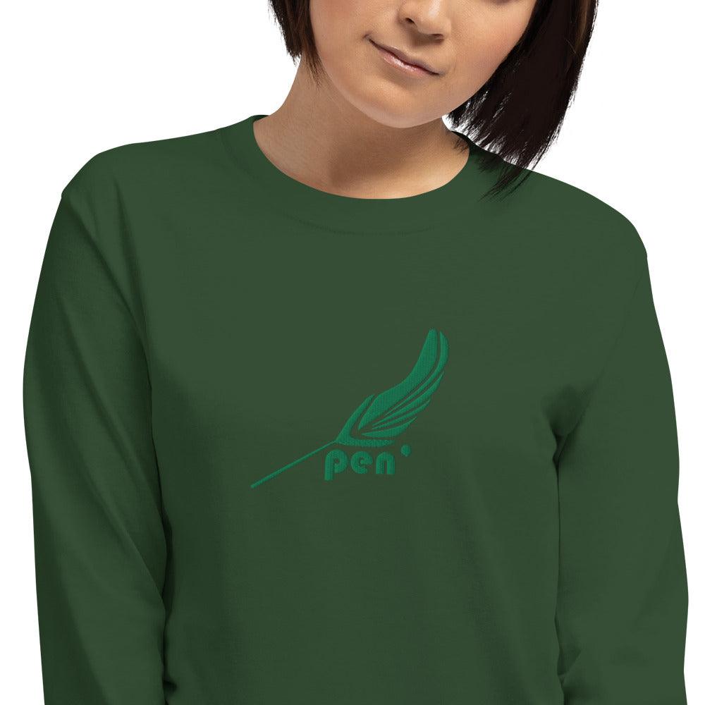 Pen' Slate GG – Eco Friendly Long - Sleeve Tee - Pen'
