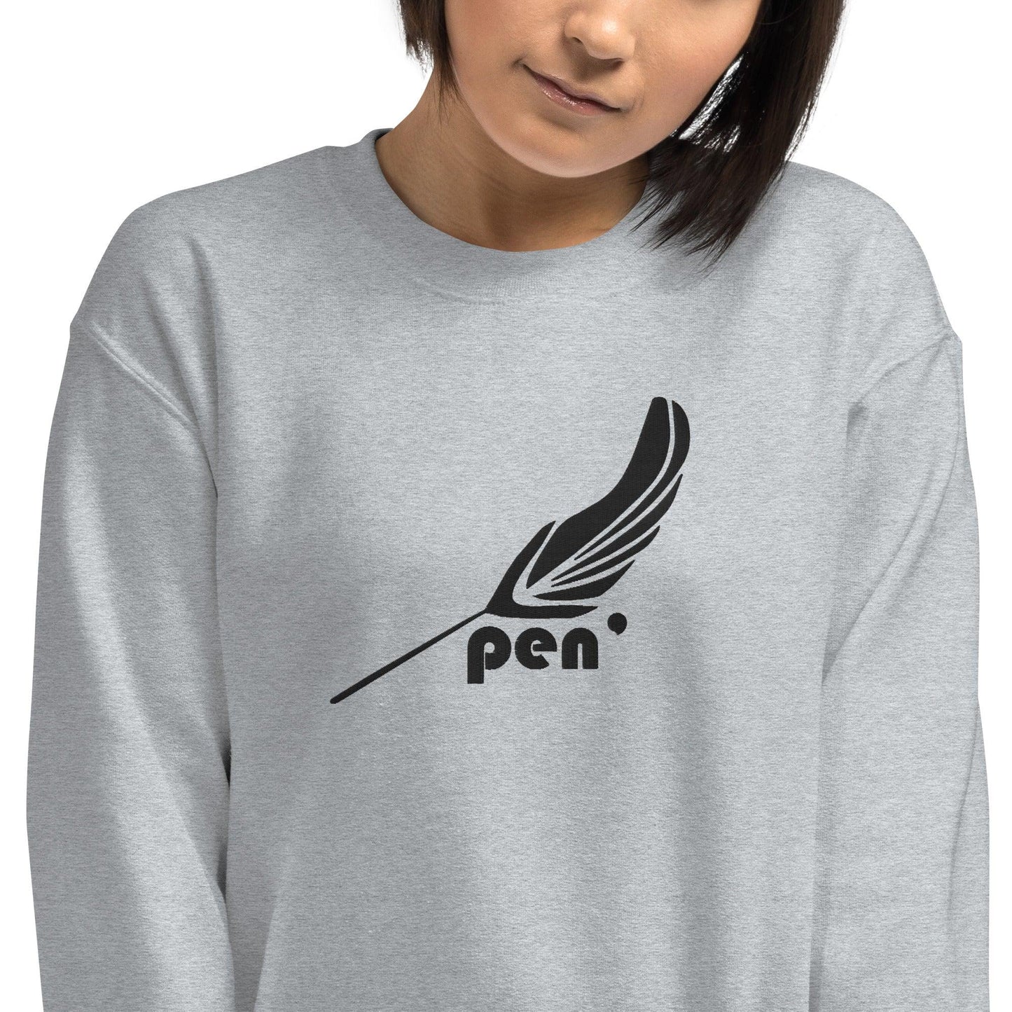 Pen' Steel BW – Eco Friendly Sweatshirt - Pen'