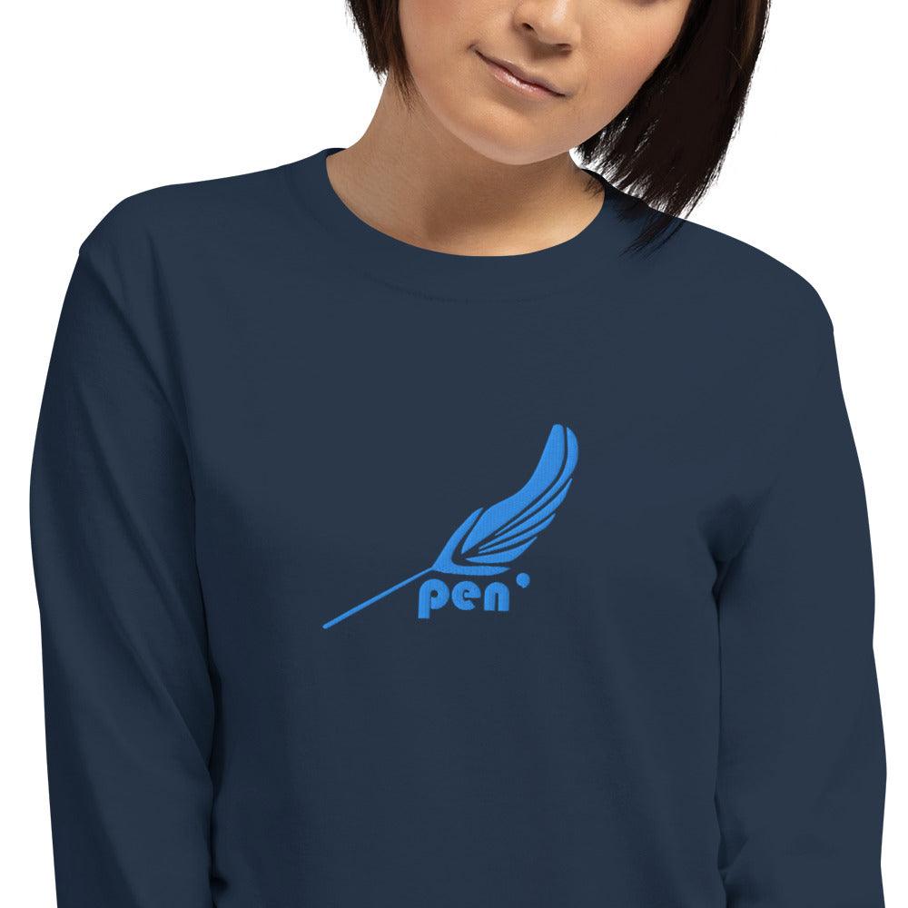 Pen' Azur – Eco Friendly Long - Sleeve Tee - Pen'