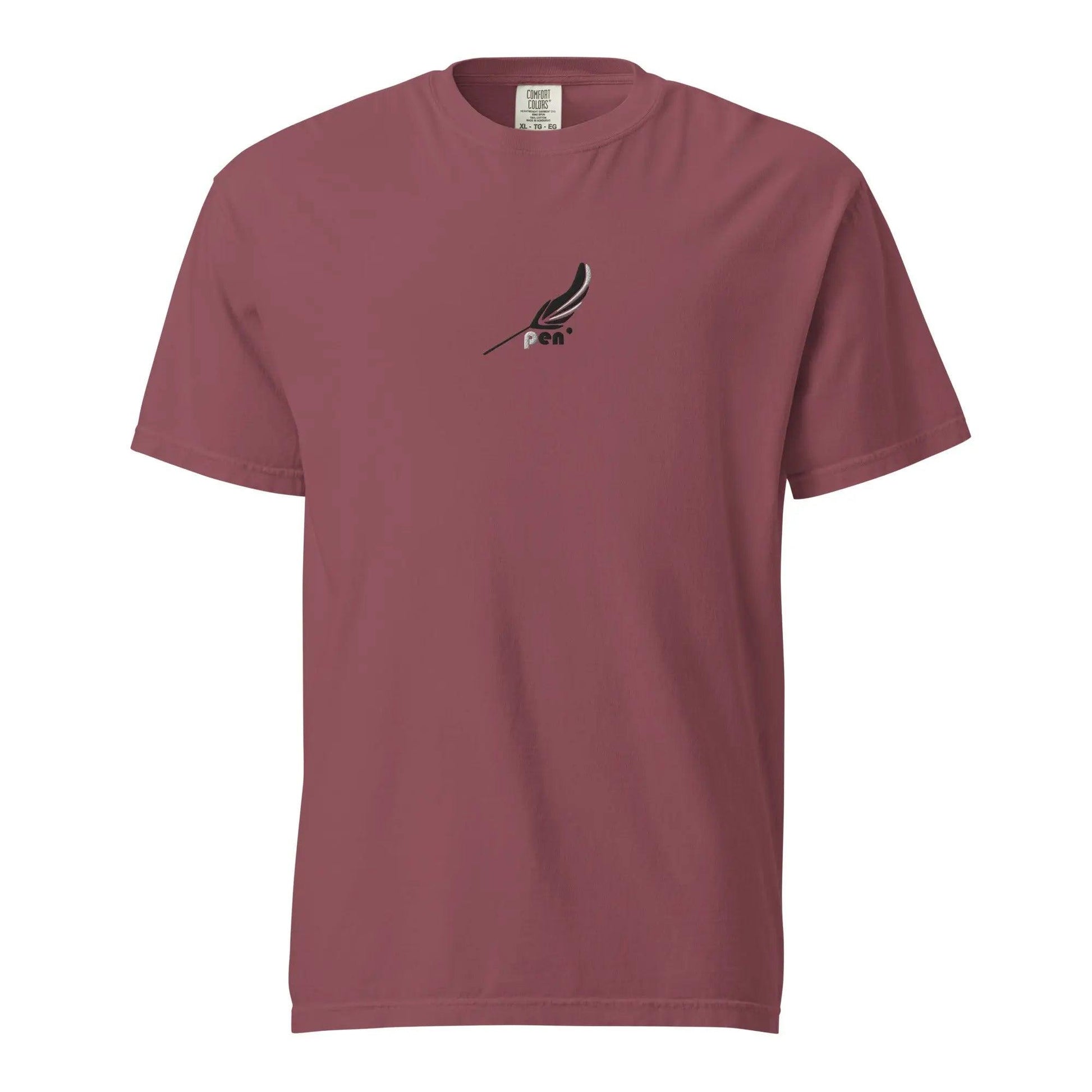 Pen' Glacier BW - Eco Friendly Heavyweight Unisex T-Shirt - Pen'