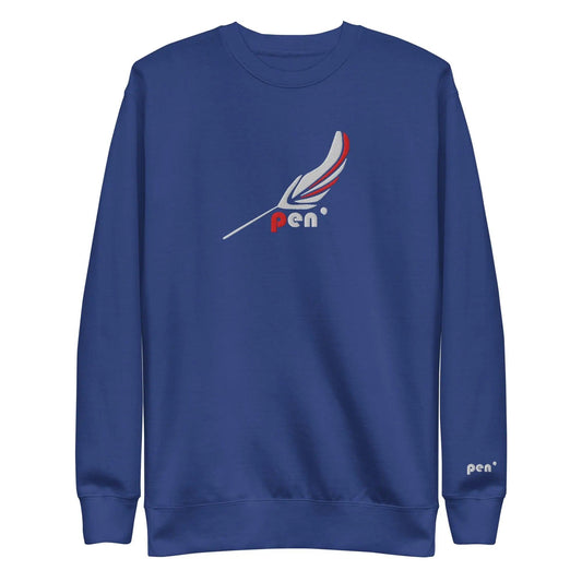 Pen' Indigo RW – Eco Friendly Streetwear Sweatshirt - Pen'