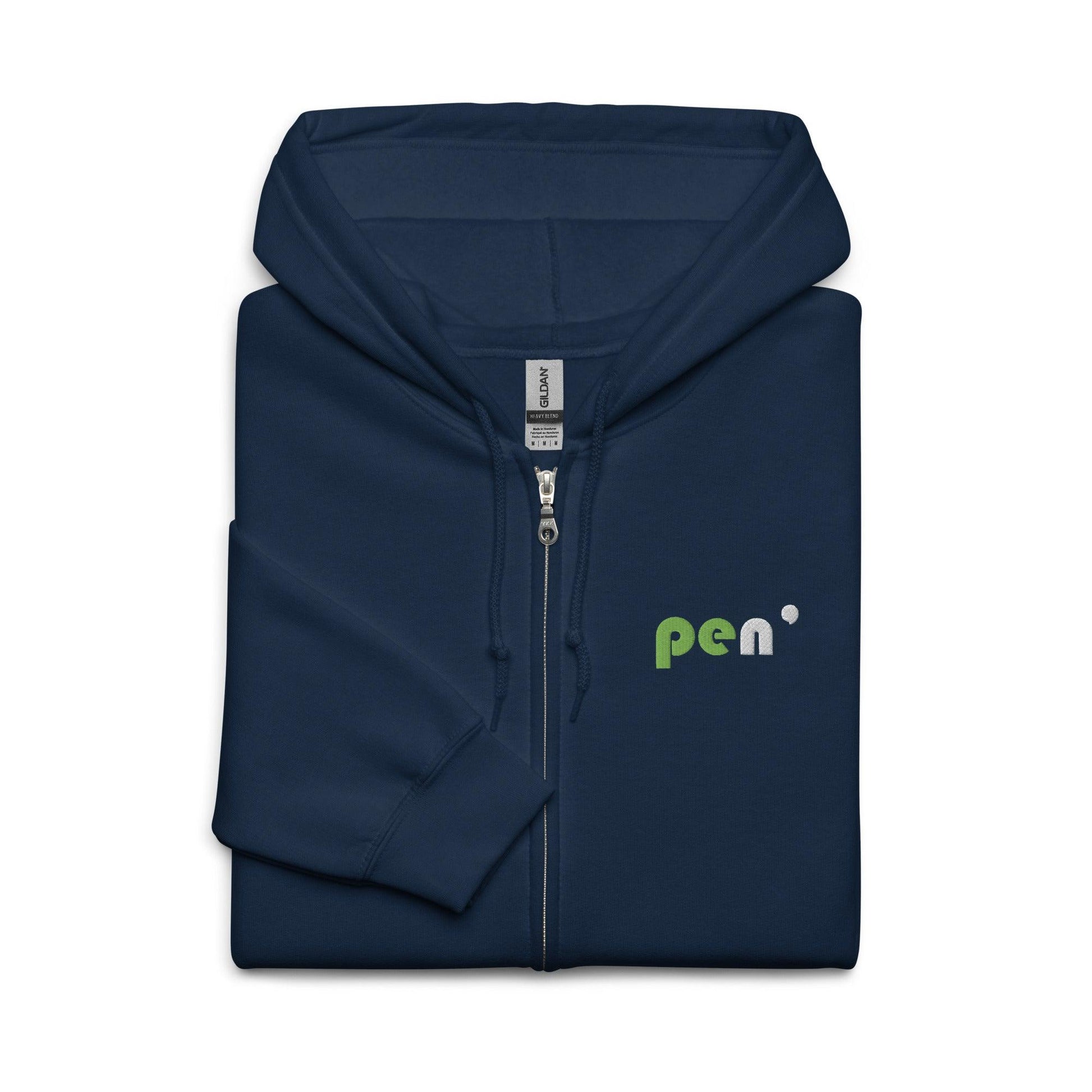 Pen' Nuage – Eco Friendly Zip Hoodie - Pen'