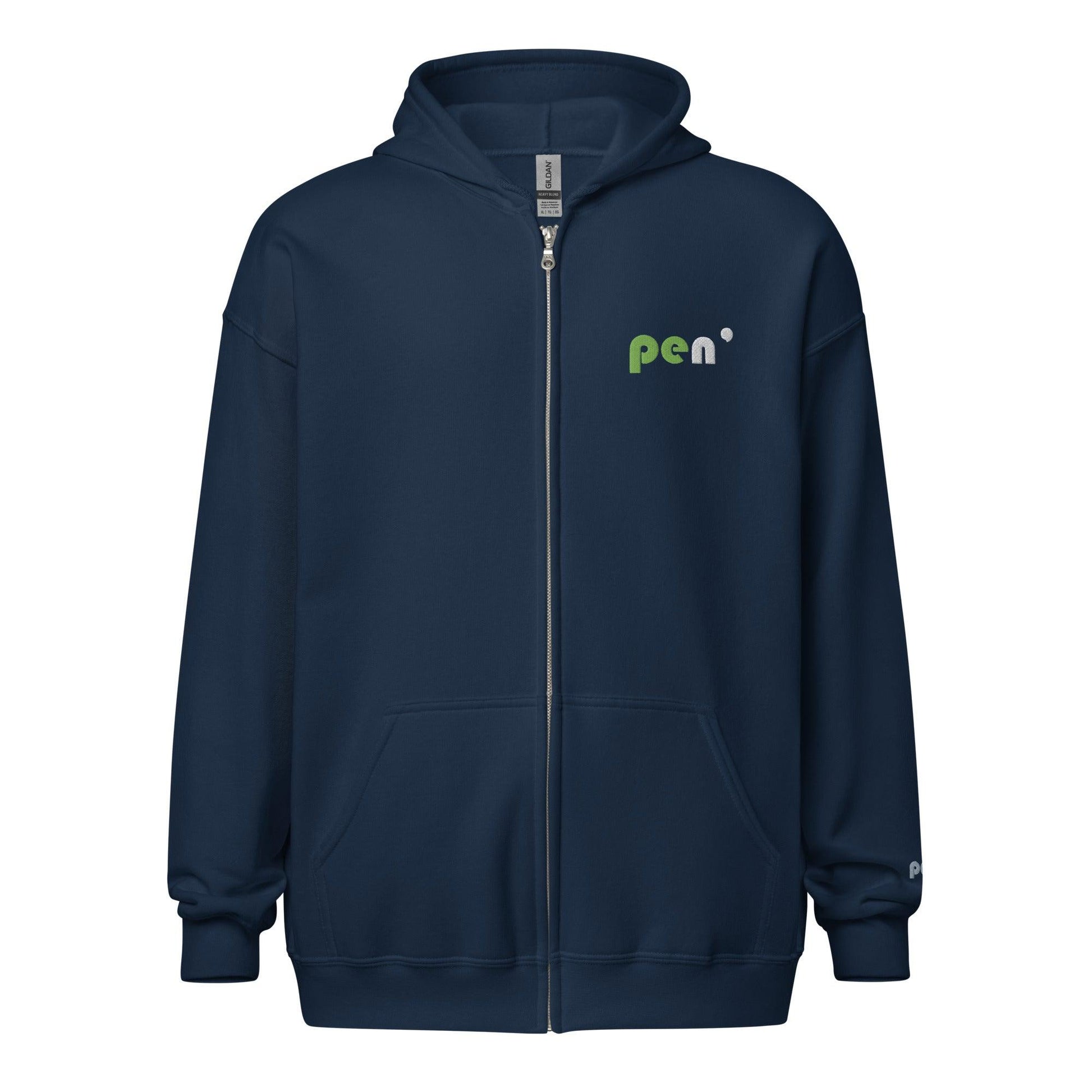 Pen' Nuage – Eco Friendly Zip Hoodie - Pen'