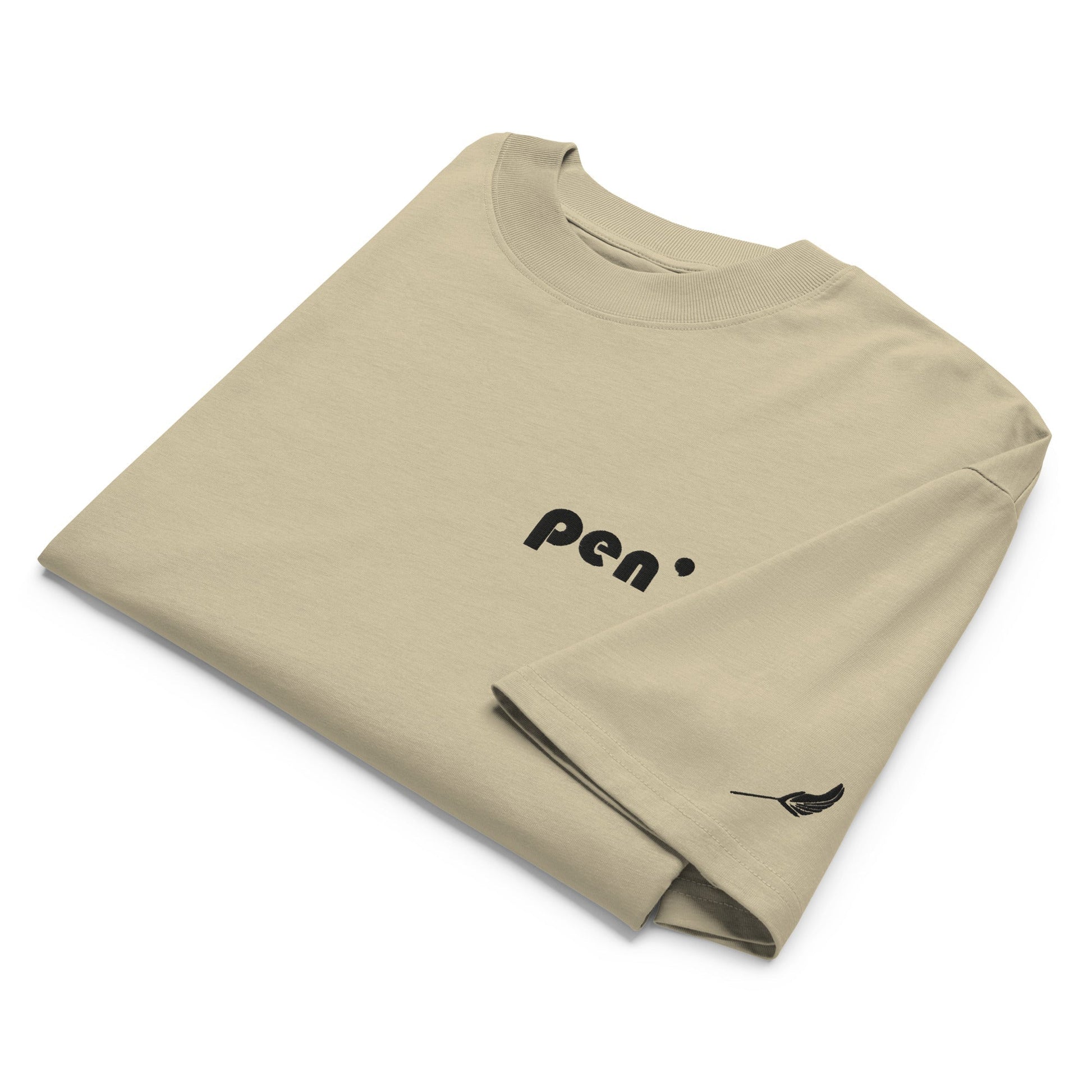 Pen' Sand BS – Oversized Organic Tee - Pen'