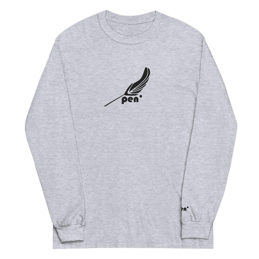 Pen' Sand BW – Eco Friendly Long - Sleeve Tee - Pen'