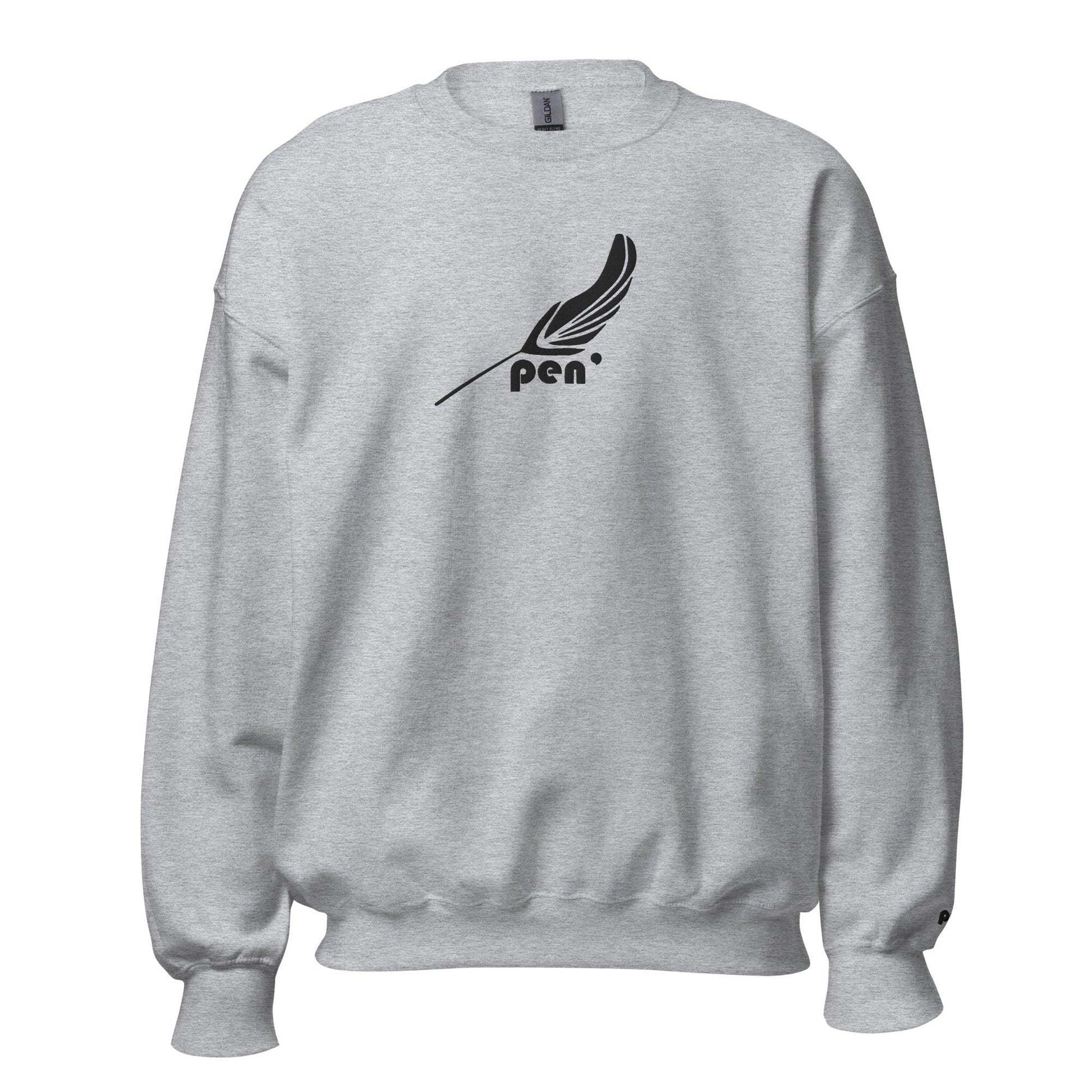 Pen' Steel BW – Eco Friendly Sweatshirt - Pen'