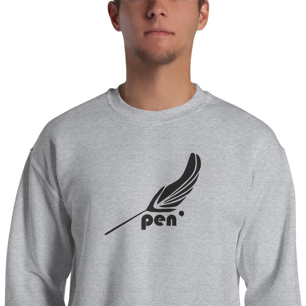 Pen' Steel BW – Eco Friendly Sweatshirt - Pen'