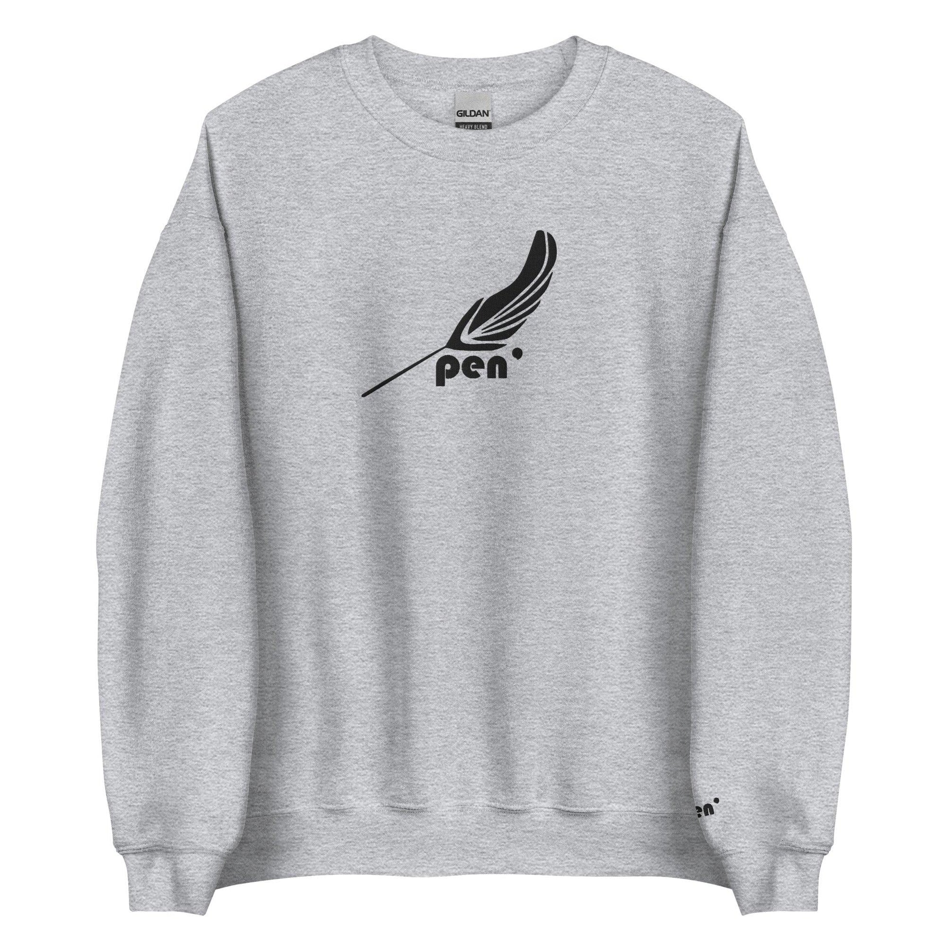 Pen' Steel BW – Eco Friendly Sweatshirt - Pen'